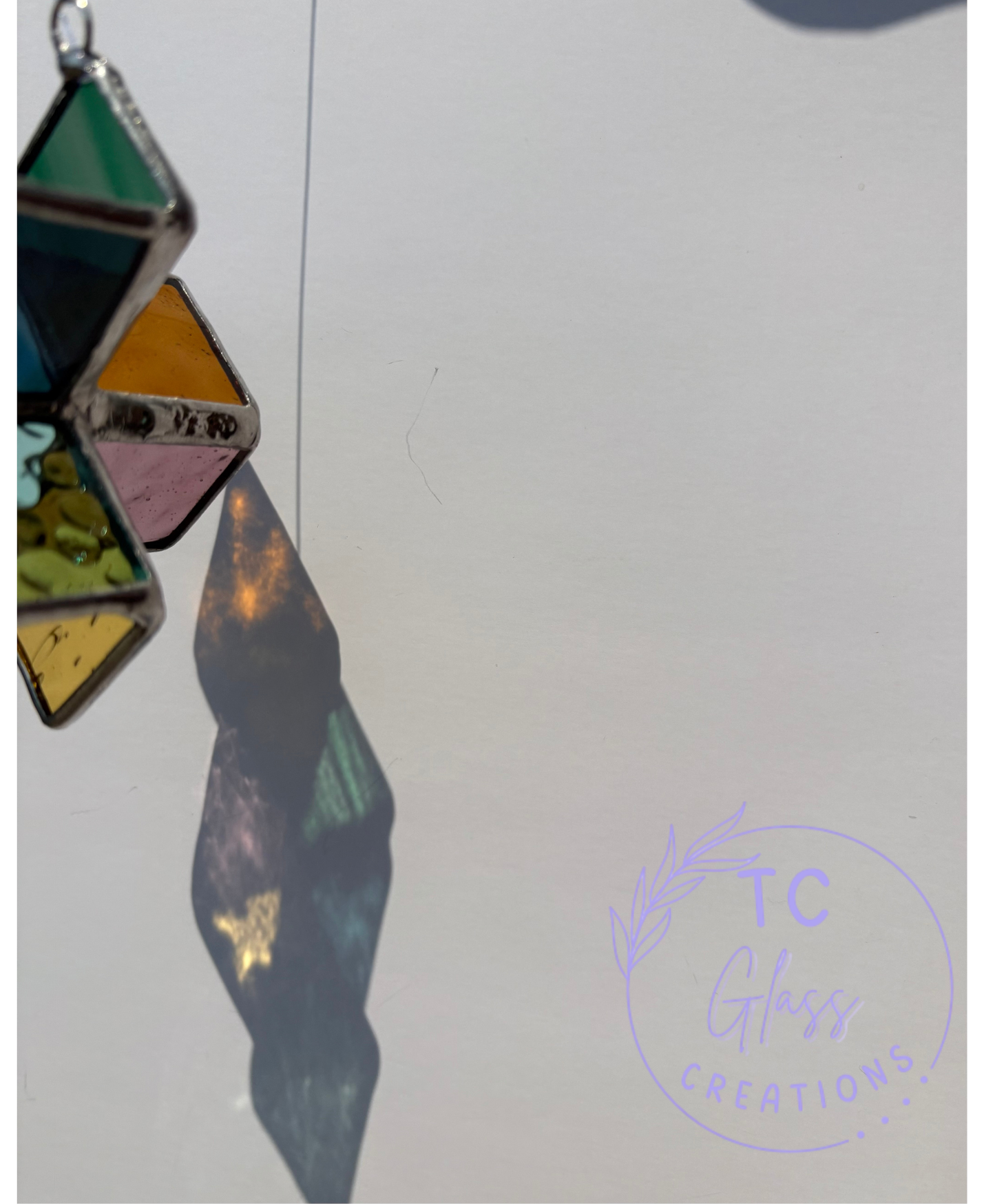 Small Wind Spinner Suncatcher