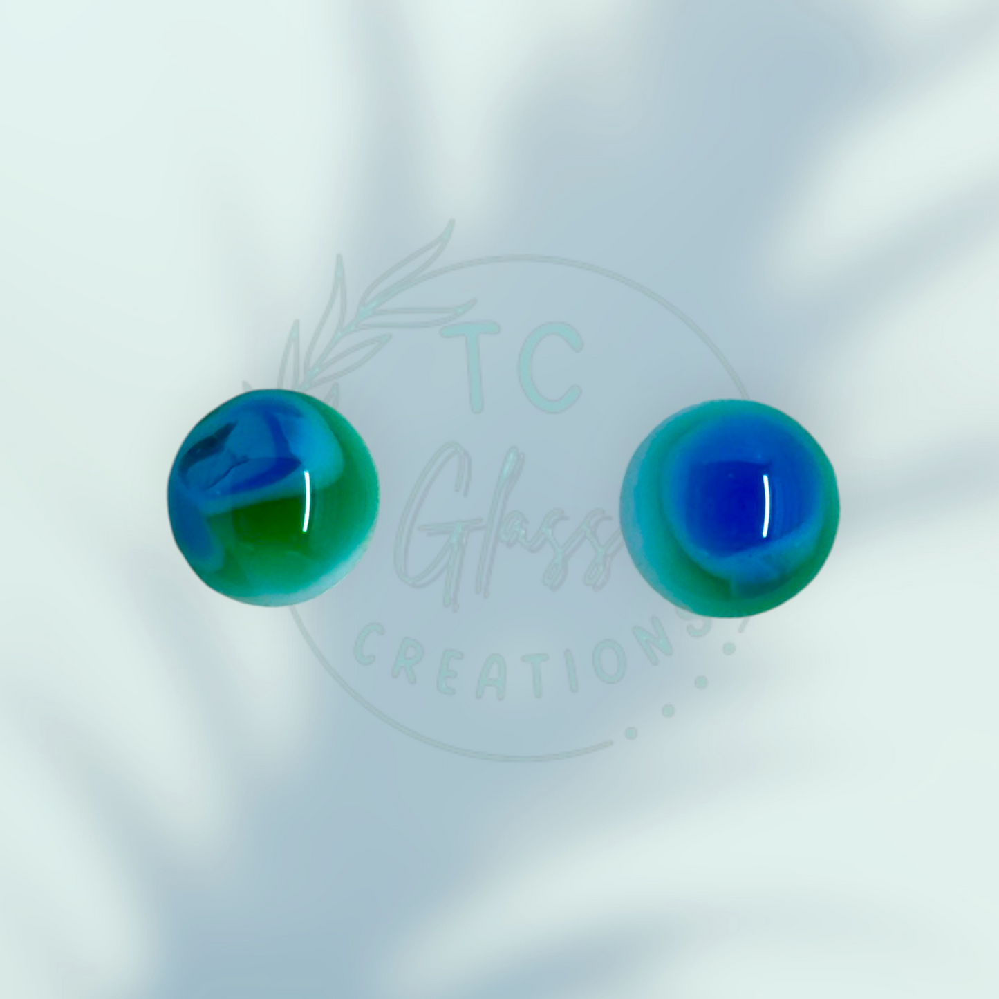 Hand Crafted Glass Earrings
