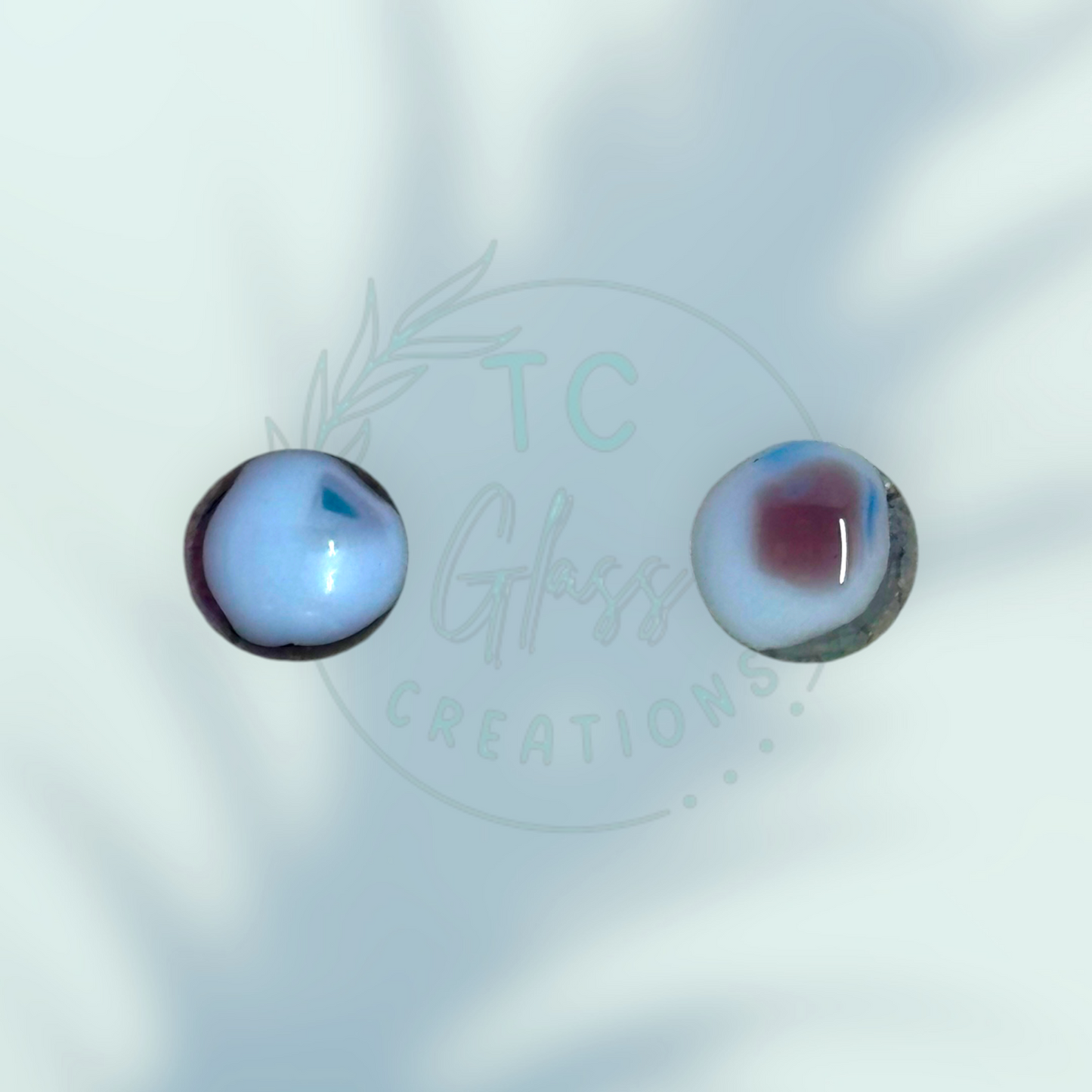 Hand Crafted Glass Earrings