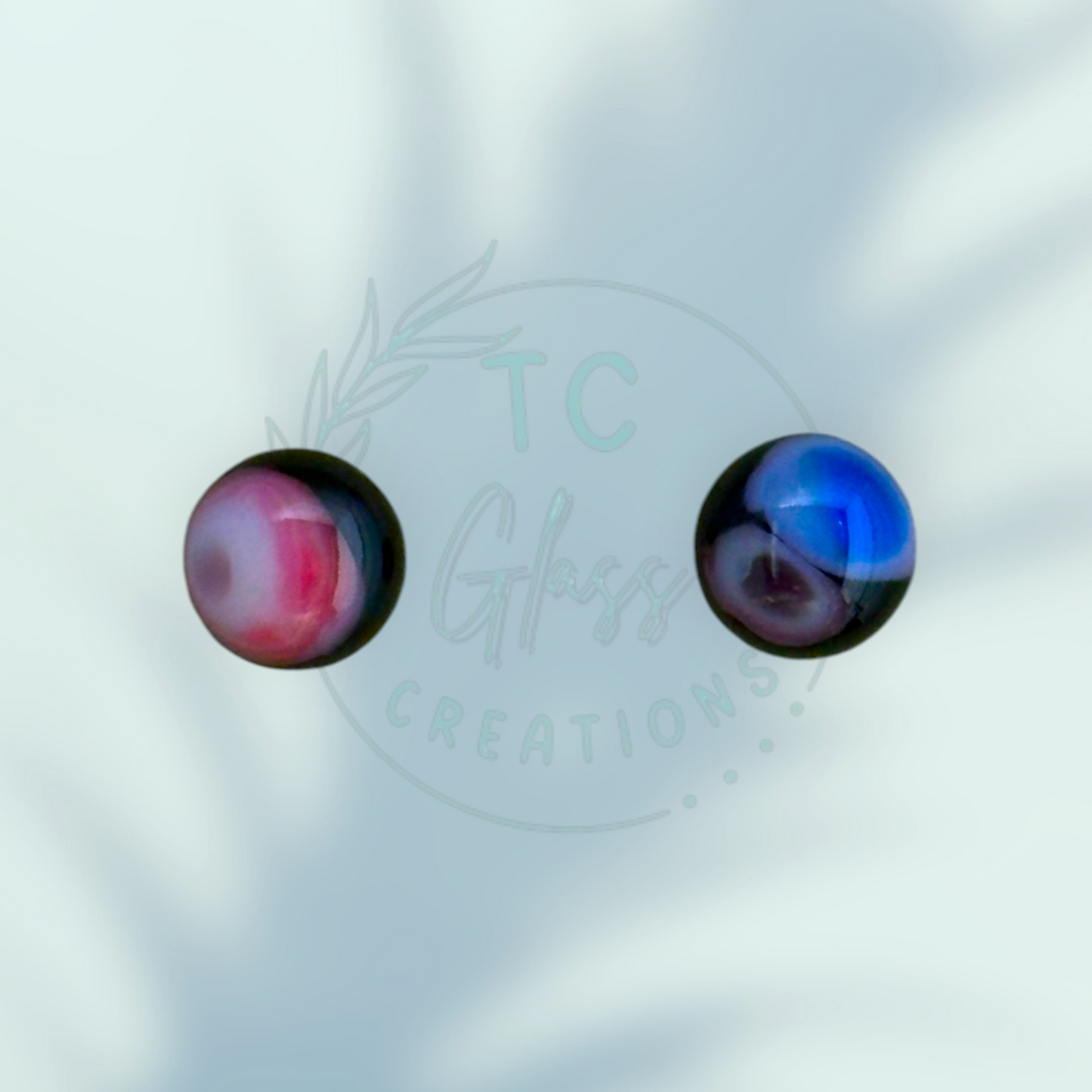 Hand Crafted Glass Earrings