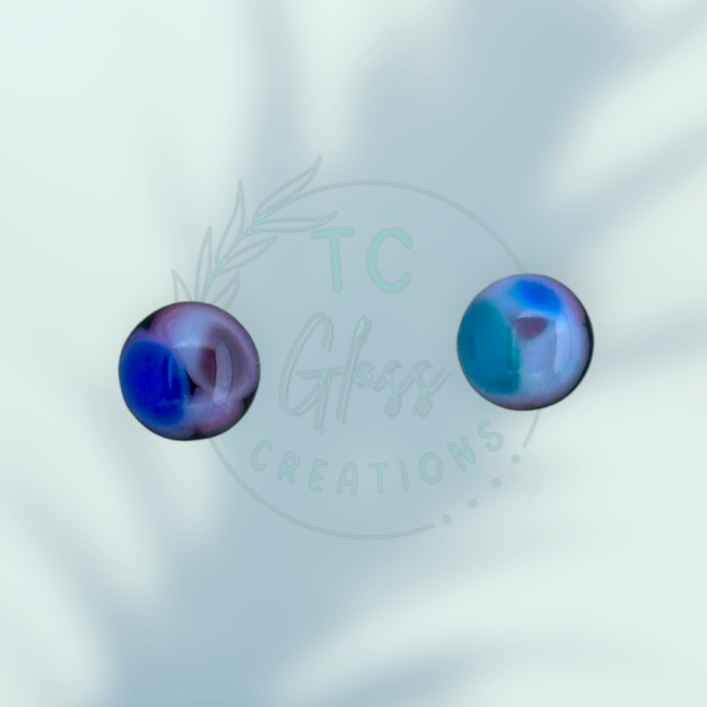 Hand Crafted Glass Earrings