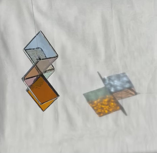 Small Wind Spinner Suncatcher